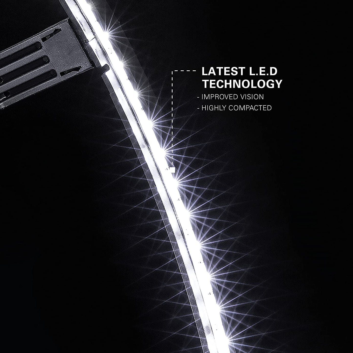 Darts Corona Vision Dartboard Lighting System, Black Frame | White LED Dart Board Surround Ring Light | Available with Pro Tour Dartboards Surround & Championship Dartboard, or Oche Dart Mat