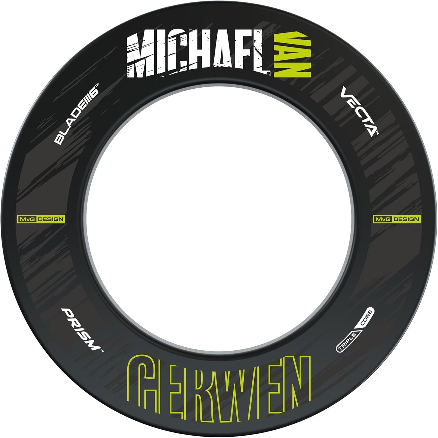 Michael Van Gerwen Mvg Sets Available with Dartboards, Cabinets, Surrounds, Darts and Accessories