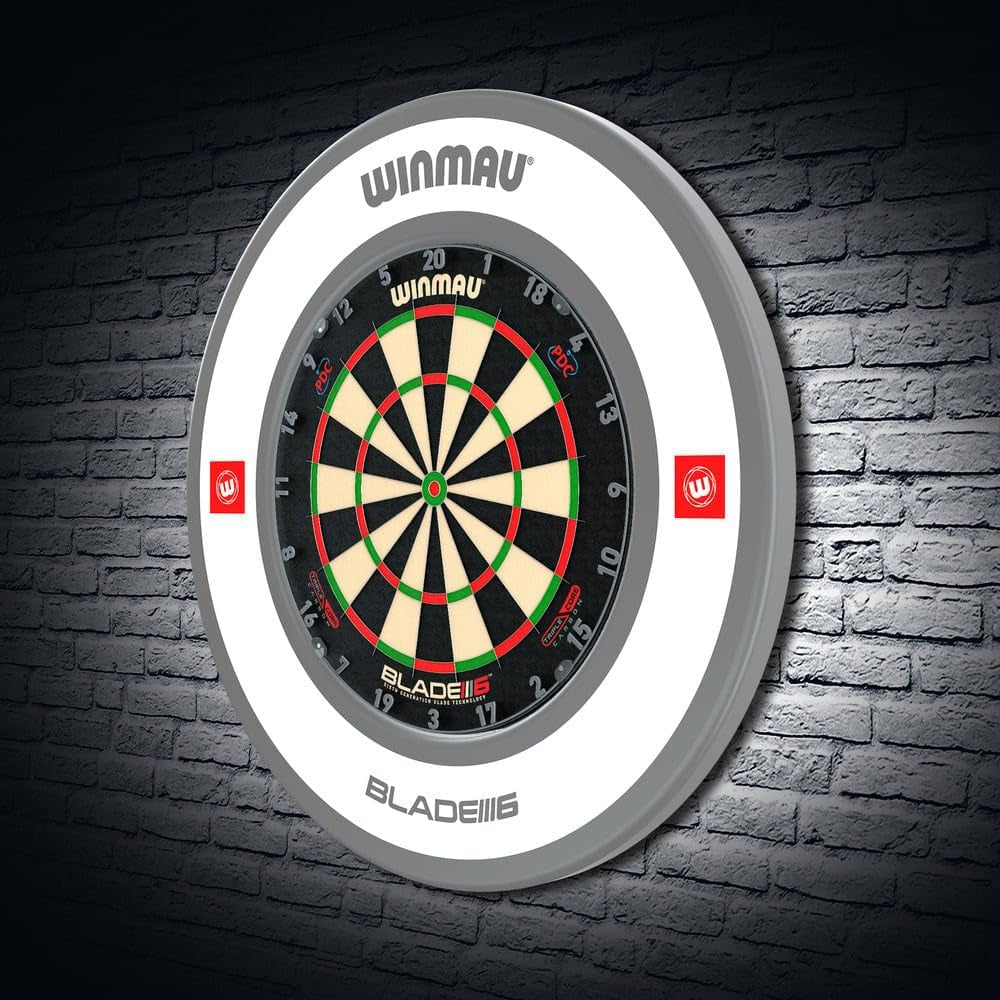 Dart Board Surround Ring - Pro Line 1.0 & 2.0 Red, Blue, Black & White Dartboard Surround - Backboard Wall Protector