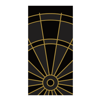 Darts Premier League Style Dartboard Backboard Back Drop