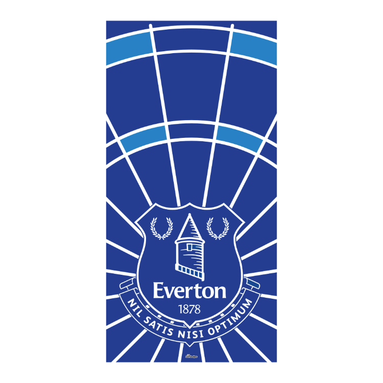 Everton dartboard backboard back drop