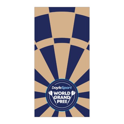 World Grand Prix Style Dartboard Backboard Back Drop