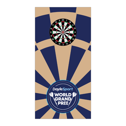 World Grand Prix Style Dartboard Backboard Back Drop