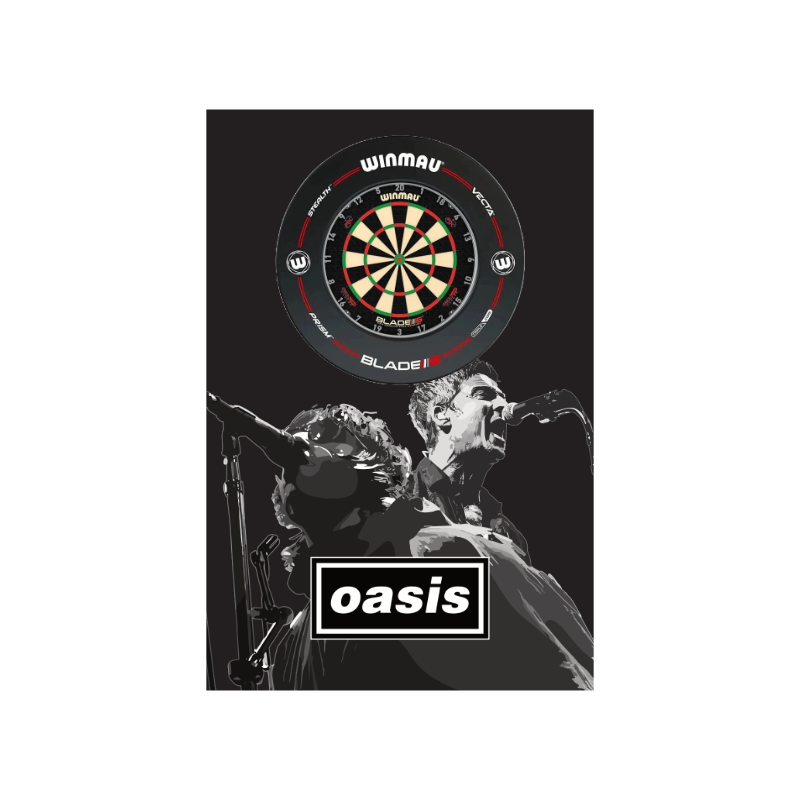 Oasis Dartboard Backboard Back Drop - Mini Board 80x120cm