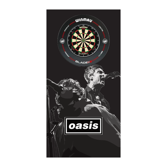 Oasis Dartboard Backboard Back Drop 1x2m