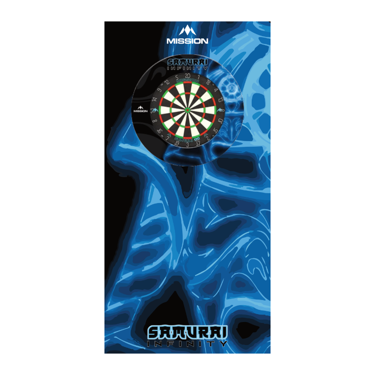 Mission Samurai dartboard backboard back drop