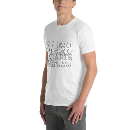 Eat Sleep Darts Repeat T-Shirt